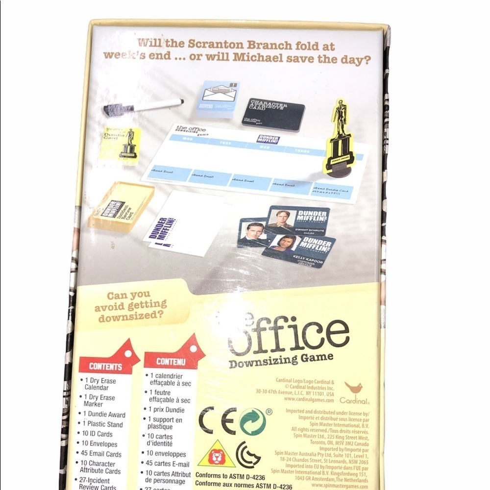 The Office downsizing game; new but unsealed - Picture 3 of 3